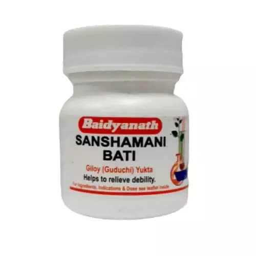 Buy Baidyanath Sanshamani Bati Tablets Online - OLRAA Indian Snacks