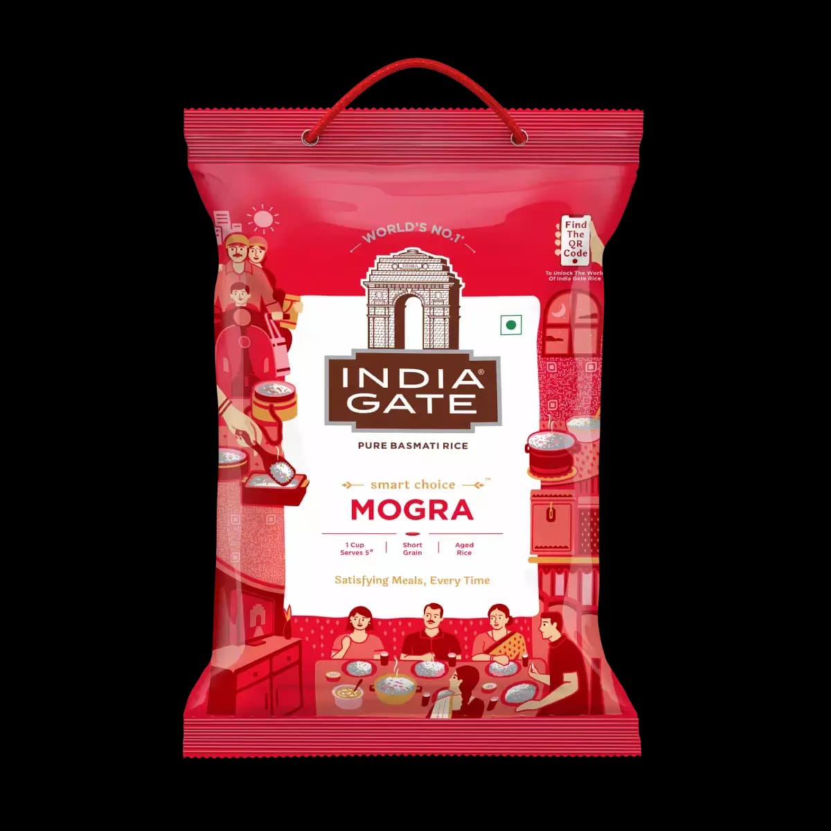 Buy India Gate Mogra Basmati Rice Online - OLRAA Indian Snacks
