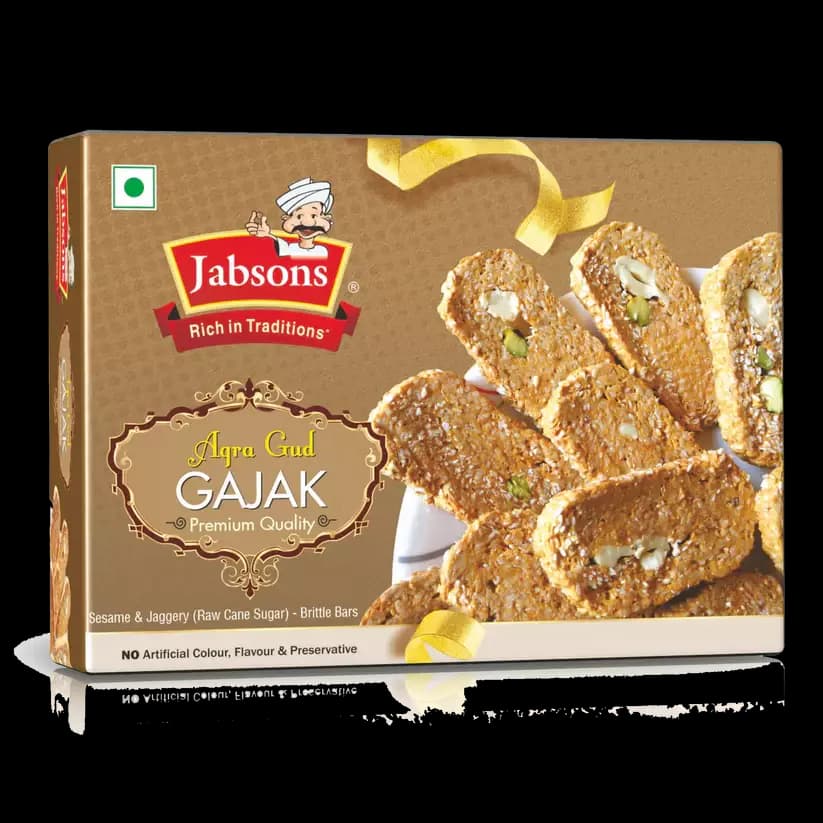 Buy Jabsons Gud Agra Gajak Online - OLRAA Indian Snacks