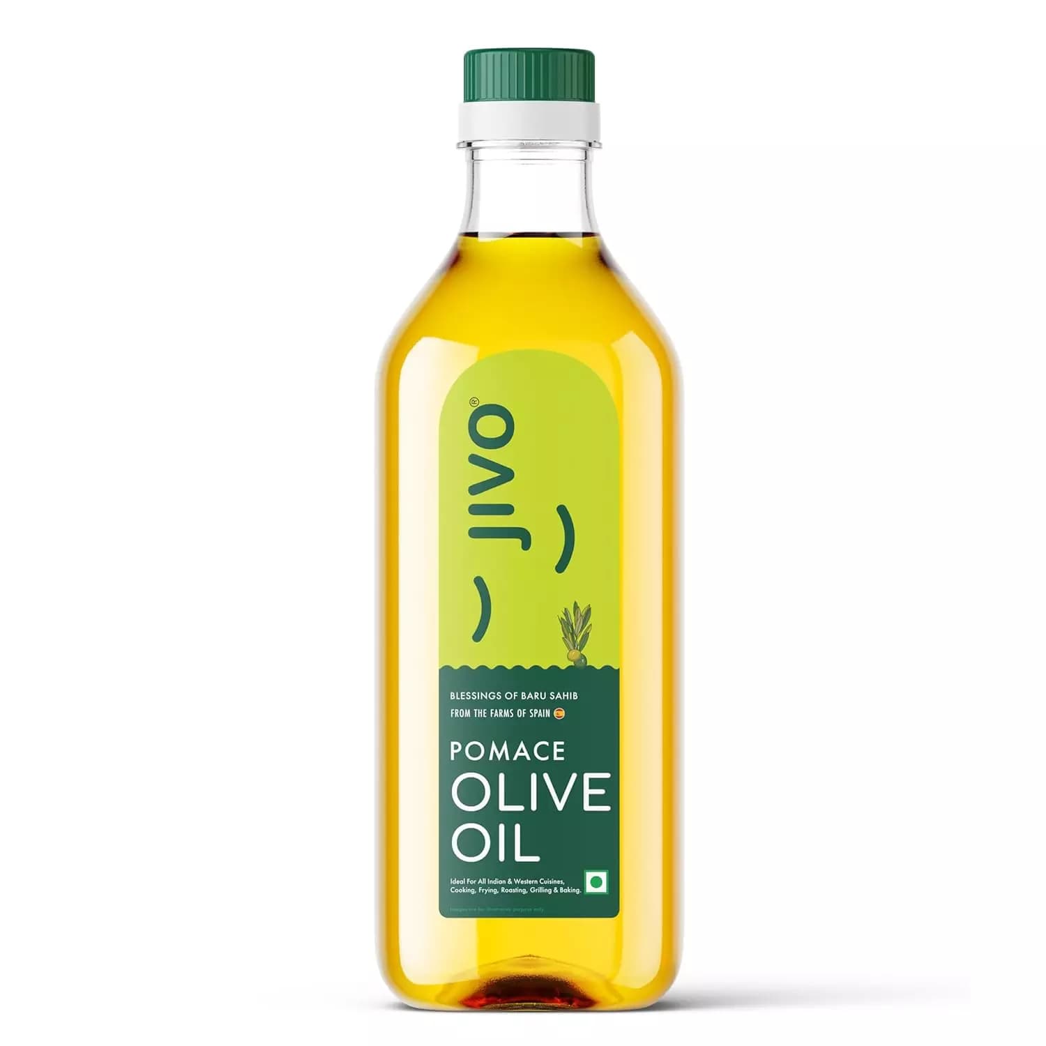 Buy JIVO Pomace Olive Oil  Online - OLRAA Indian Snacks