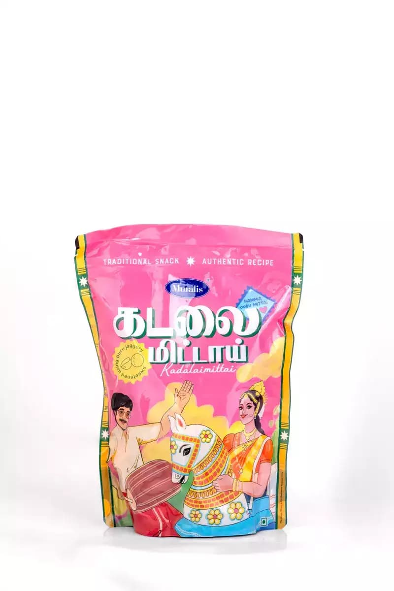 Buy Muralis Kadalai Mittai  Online - OLRAA Indian Snacks