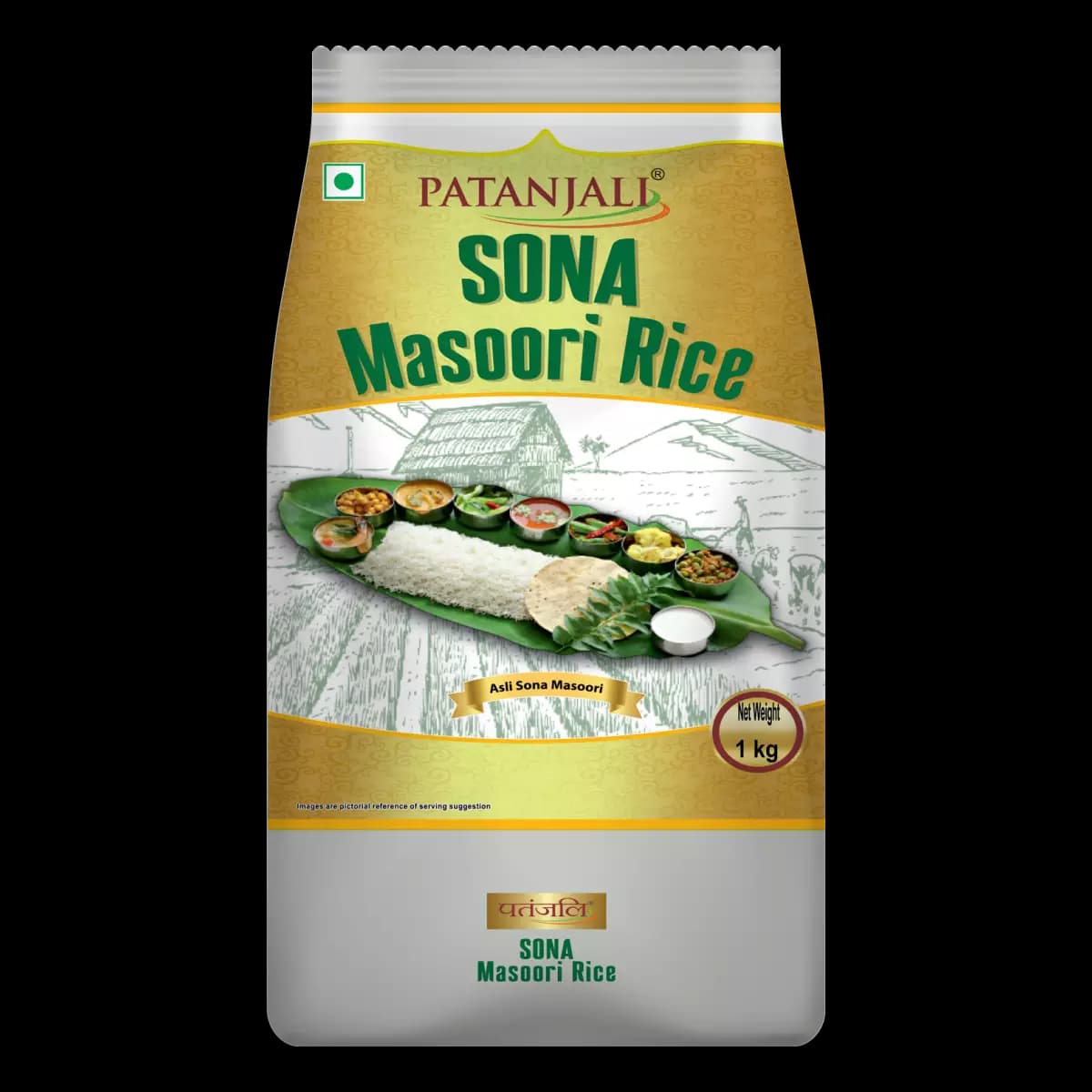 Buy Patanjali Sona Masoori Rice Online - OLRAA Indian Snacks