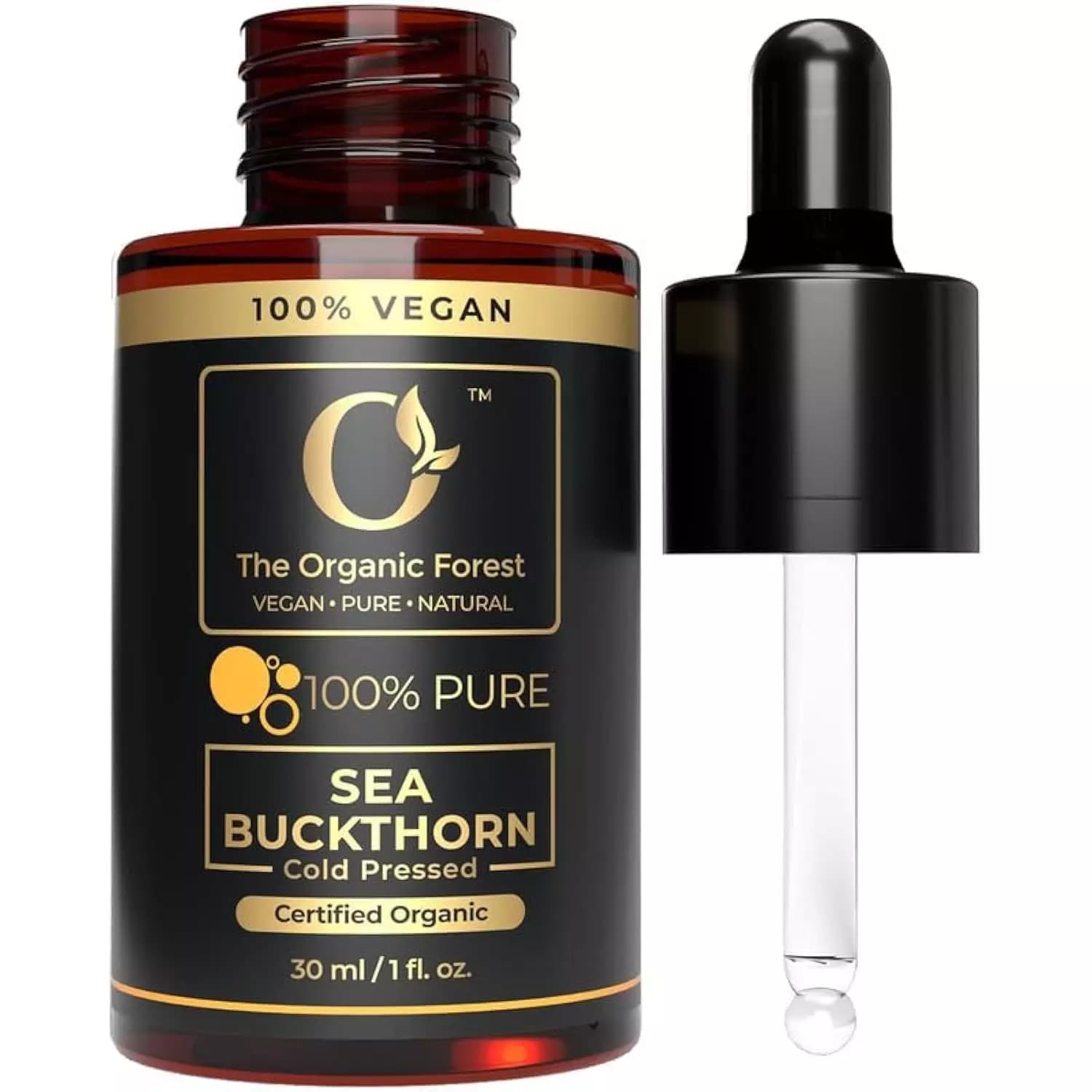 Buy The Organic Forest Plant Based Sea Buckthorn Oil Online - OLRAA Indian Snacks