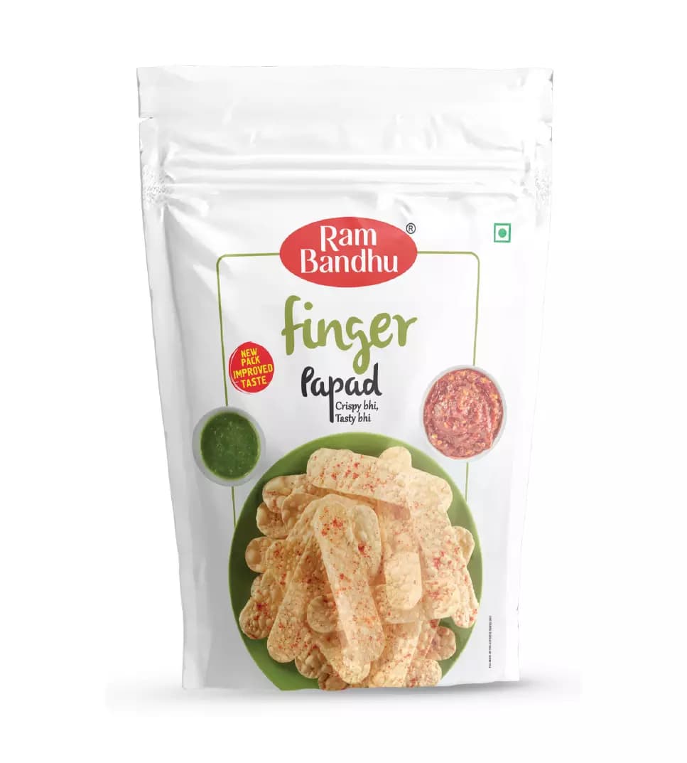 Buy Ram Bandhu Finger Papad Online - OLRAA Indian Snacks
