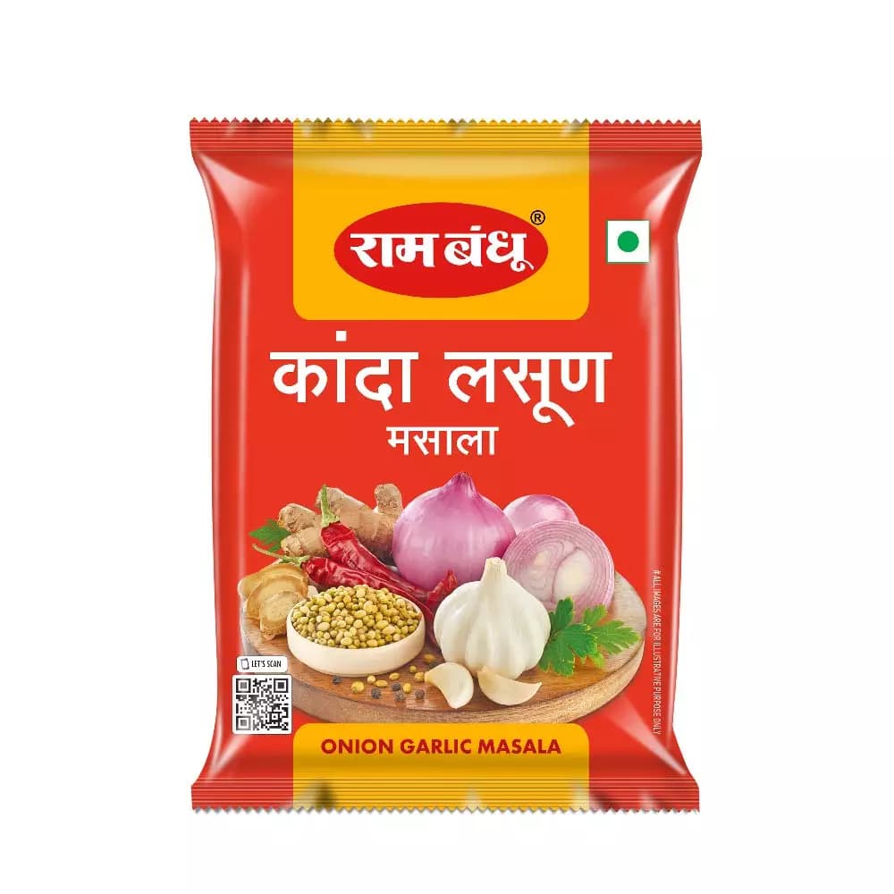 Buy Ram Bandhu Kanda Lasun Masala Online - OLRAA Indian Snacks