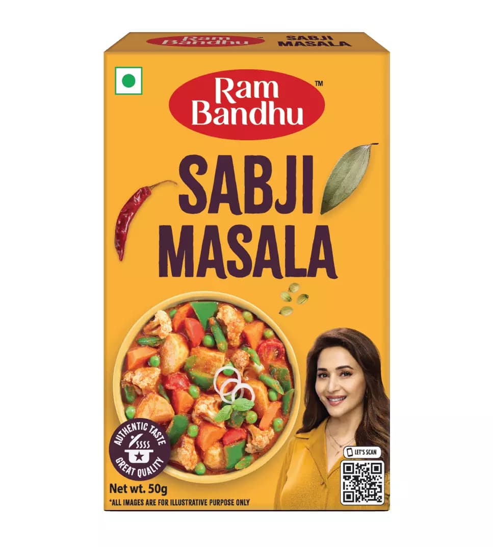 Buy Ram Bandhu Sabji Masala Online - OLRAA Indian Snacks