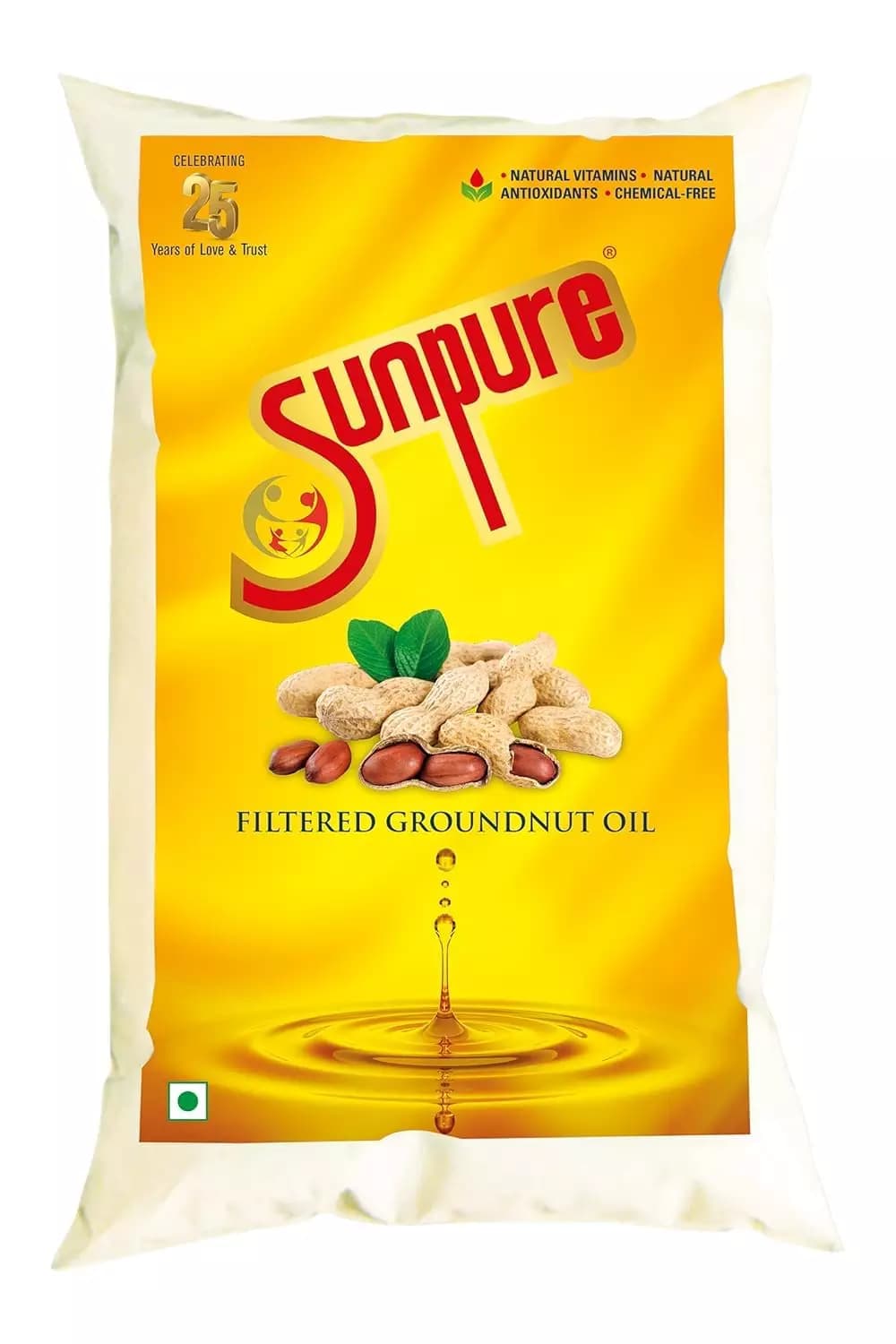 Buy Sunpure Filtered Groundnut Oil Online - OLRAA Indian Snacks
