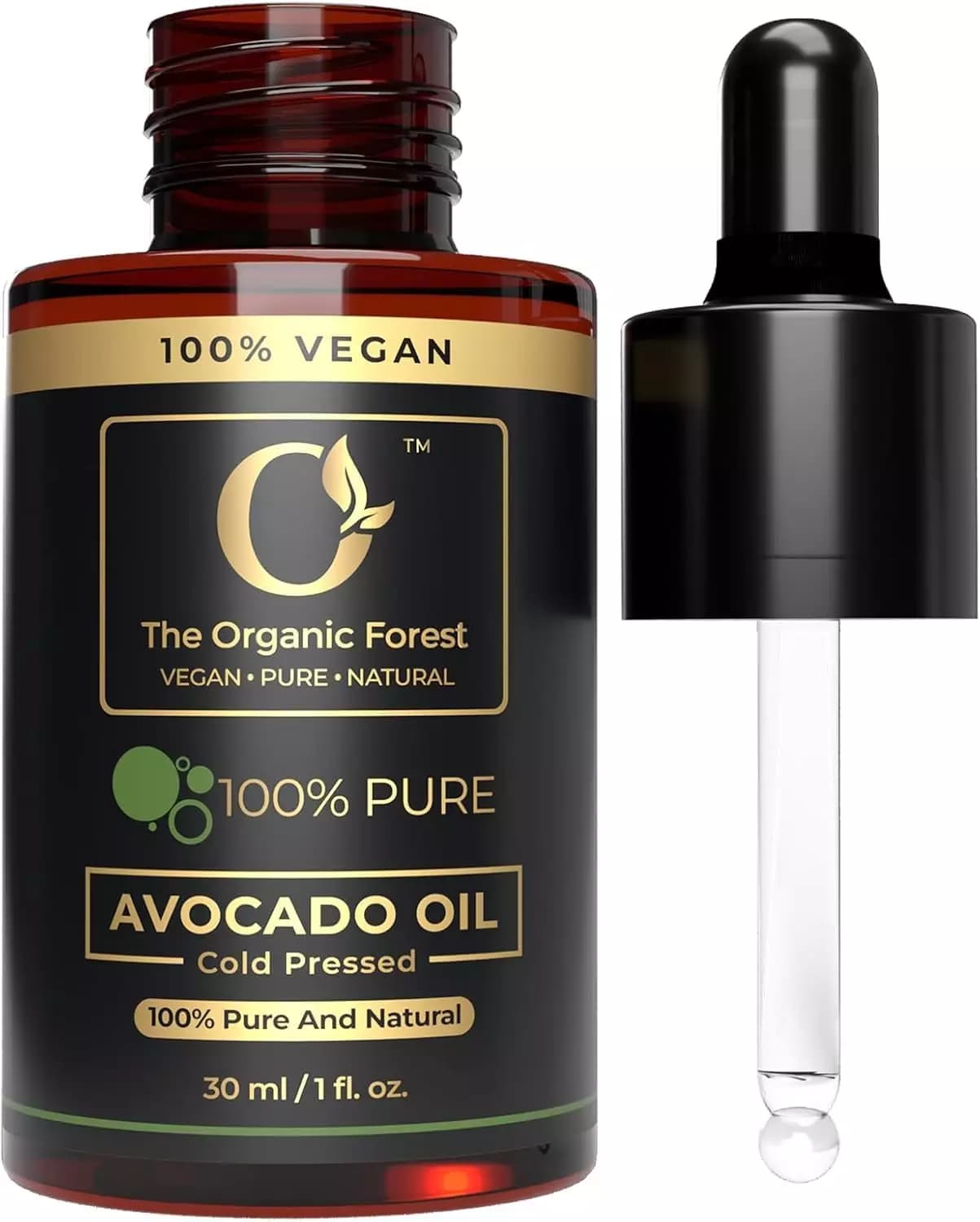 Buy The Organic Forest 100% Plant Based Avocado Oil Online - OLRAA Indian Snacks