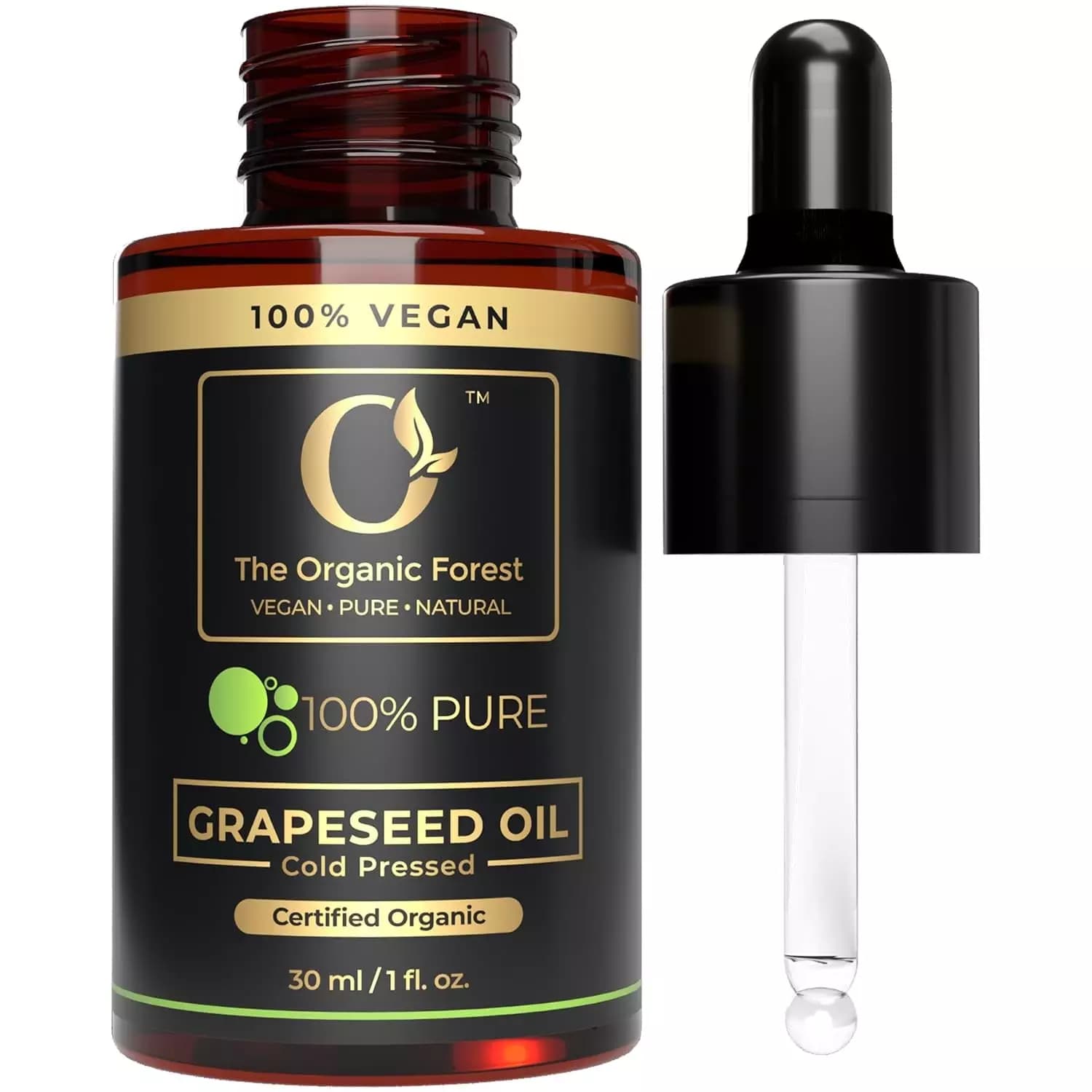Buy The Organic Forest Grapeseed Oil Online - OLRAA Indian Snacks