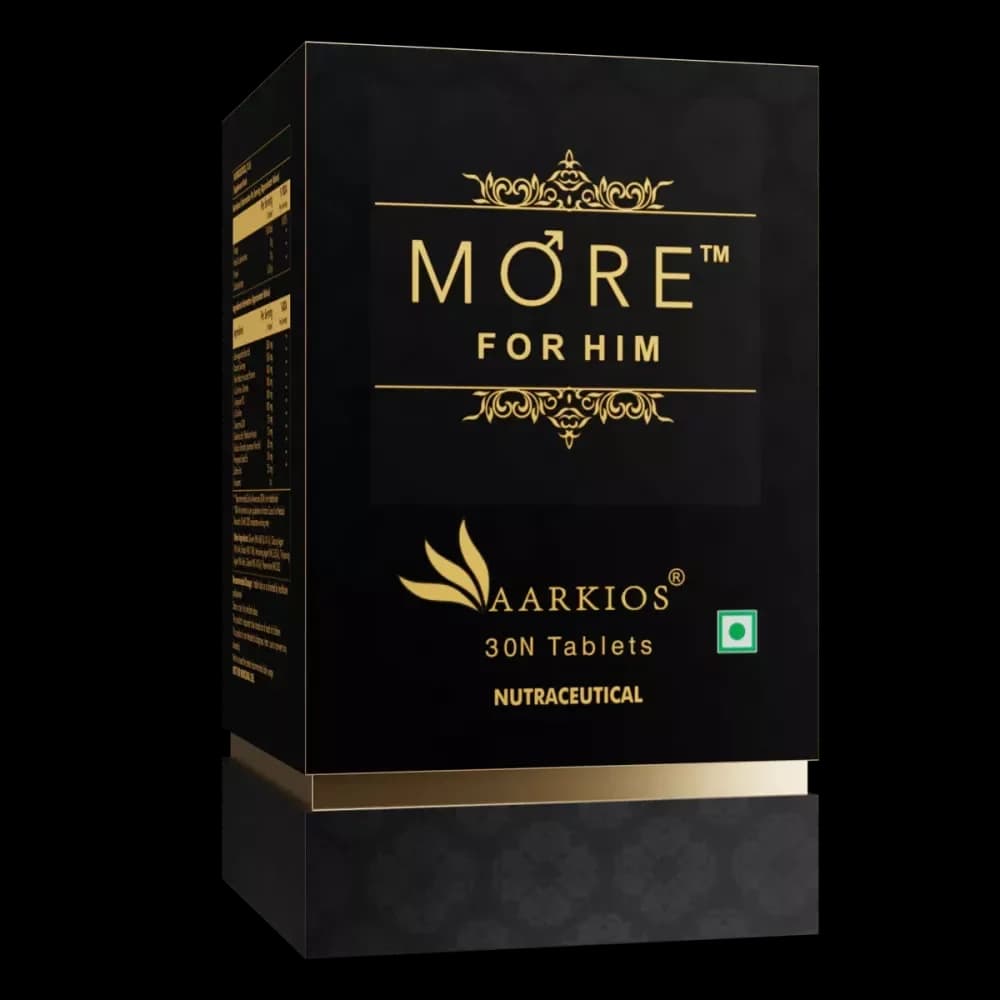 Buy Aarkios More For Him Tablets Online - OLRAA Indian Snacks