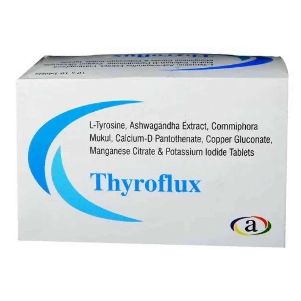 Buy Aarux Thyroflux Tablets Online - OLRAA Indian Snacks