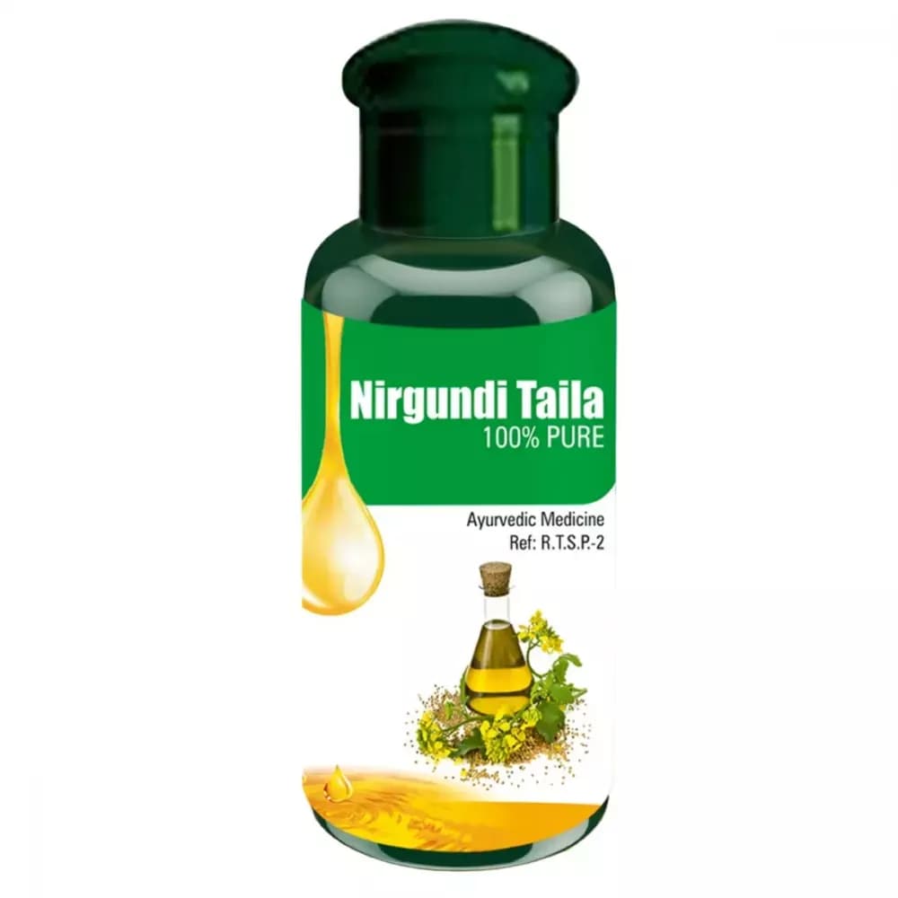 Buy Alka Nirgundi Taila Oil (100ml) Online - OLRAA Indian Snacks