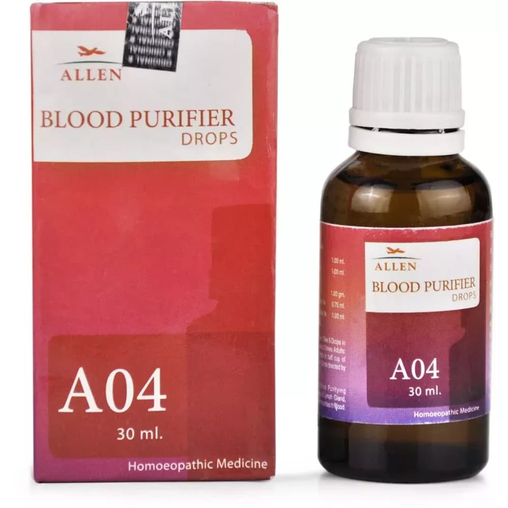 Buy Allen A04 Blood Purifier Drop Online - OLRAA Indian Snacks