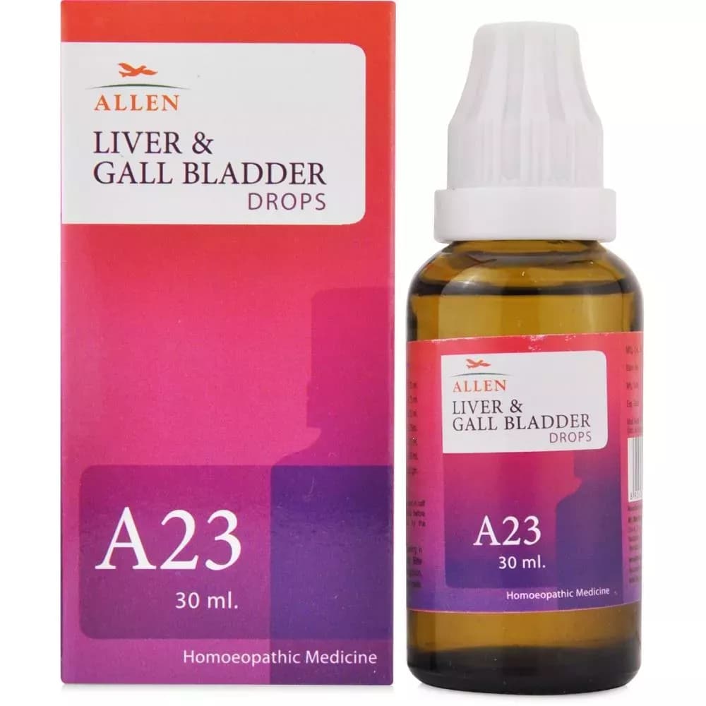 Buy Allen A23 Liver And Gall Bladder Drop Online - OLRAA Indian Snacks