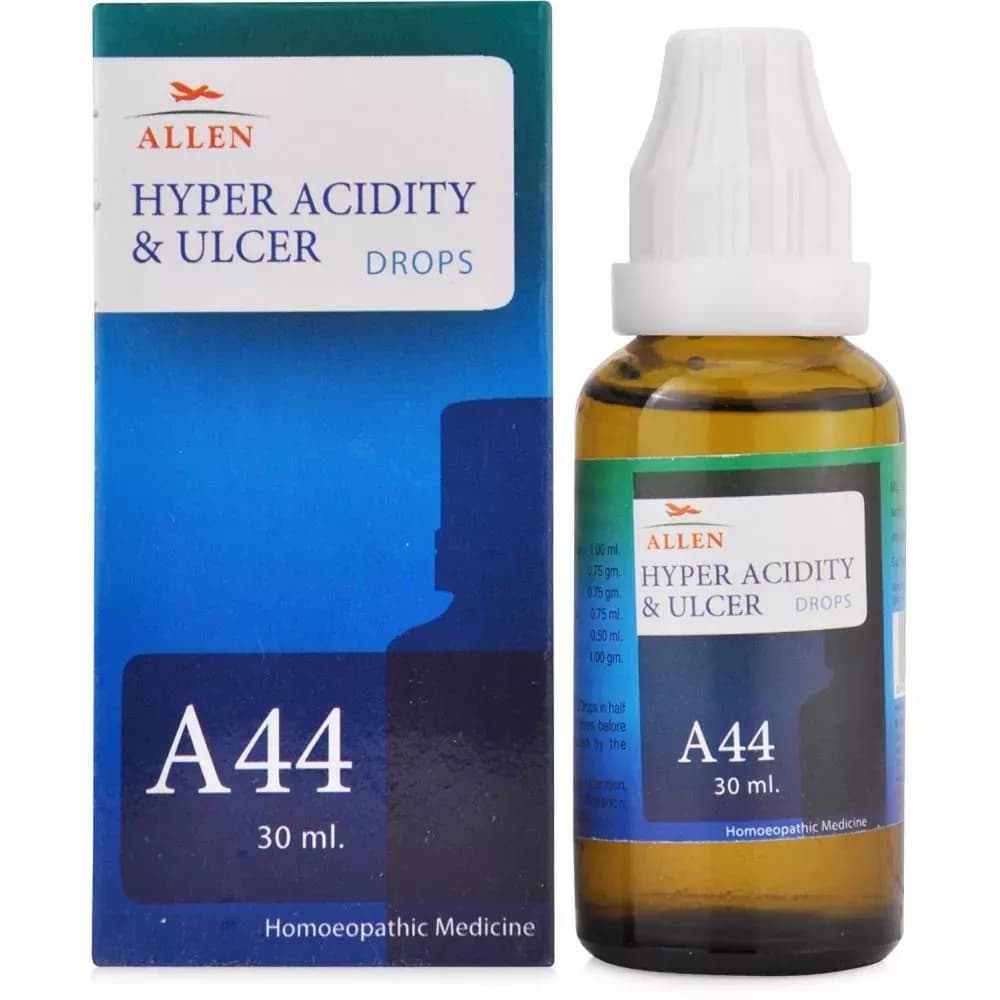 Buy Allen A44 Hyper Acidity & Ulcer Drop Online - OLRAA Indian Snacks