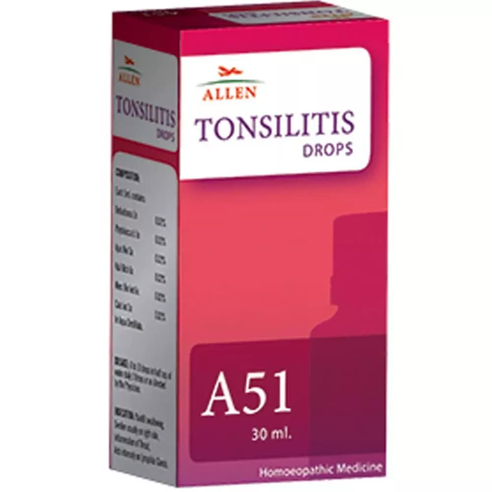 Buy Allen A51 Tonsilitis Drop Online - OLRAA Indian Snacks