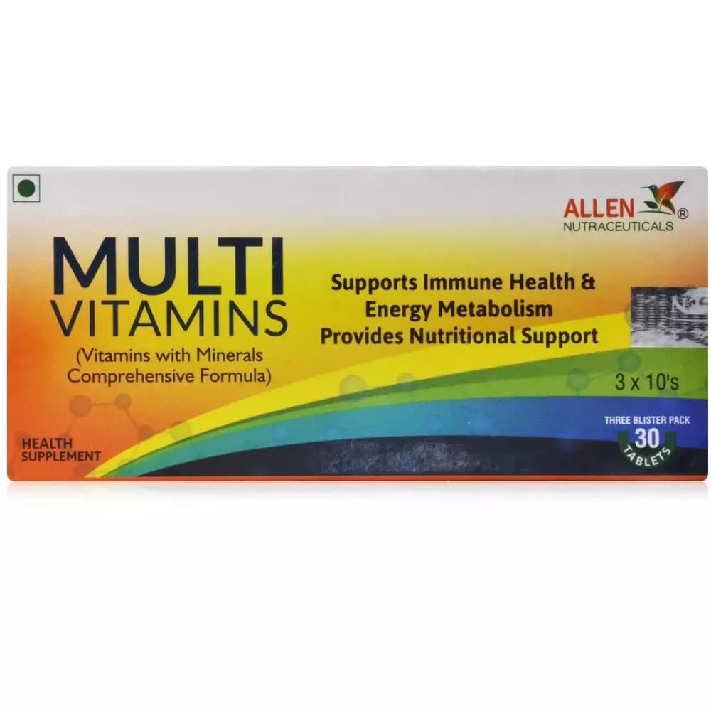 Buy Allen Multi Vitamins Tablet Online - OLRAA Indian Snacks