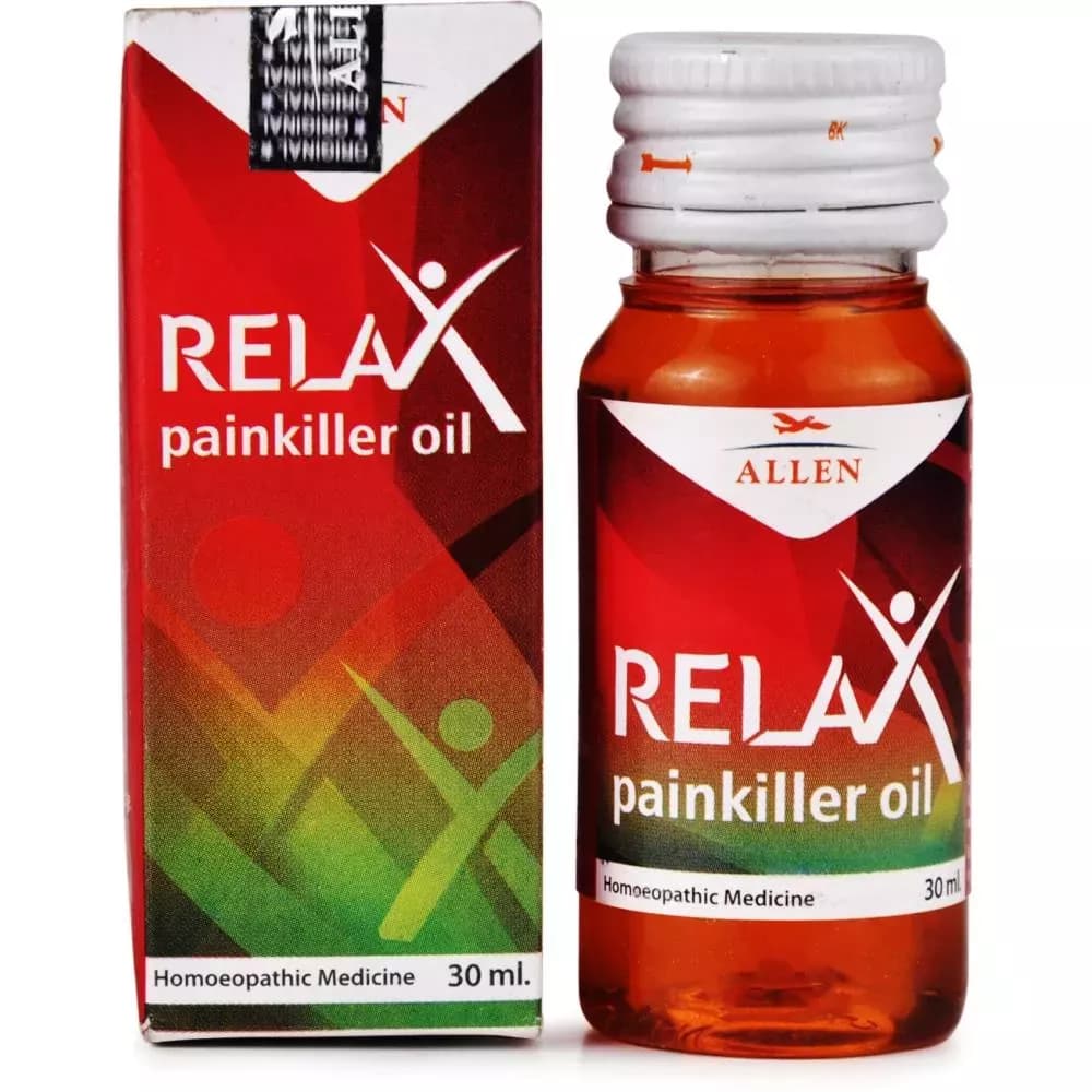 Buy Allen Relax Pain Killer Oil Online - OLRAA Indian Snacks