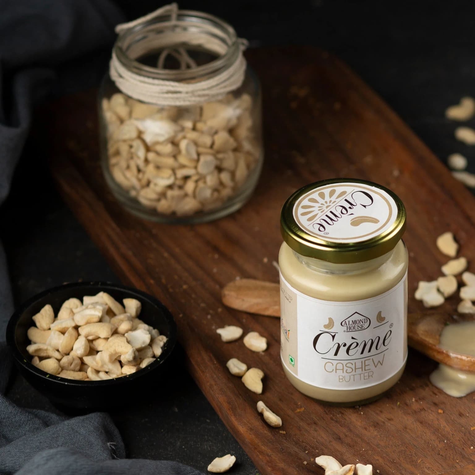 Buy Almond House Cashew Butter Online - OLRAA Indian Snacks