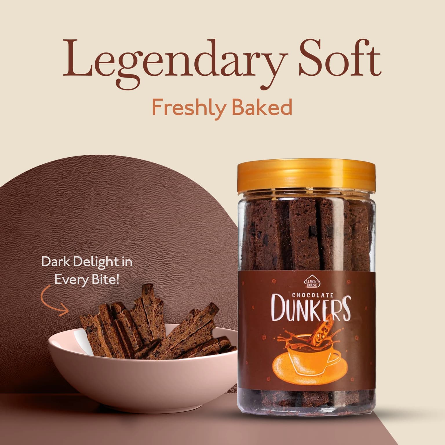 Buy Almond House Chocolate Dunkers Online - OLRAA Indian Snacks
