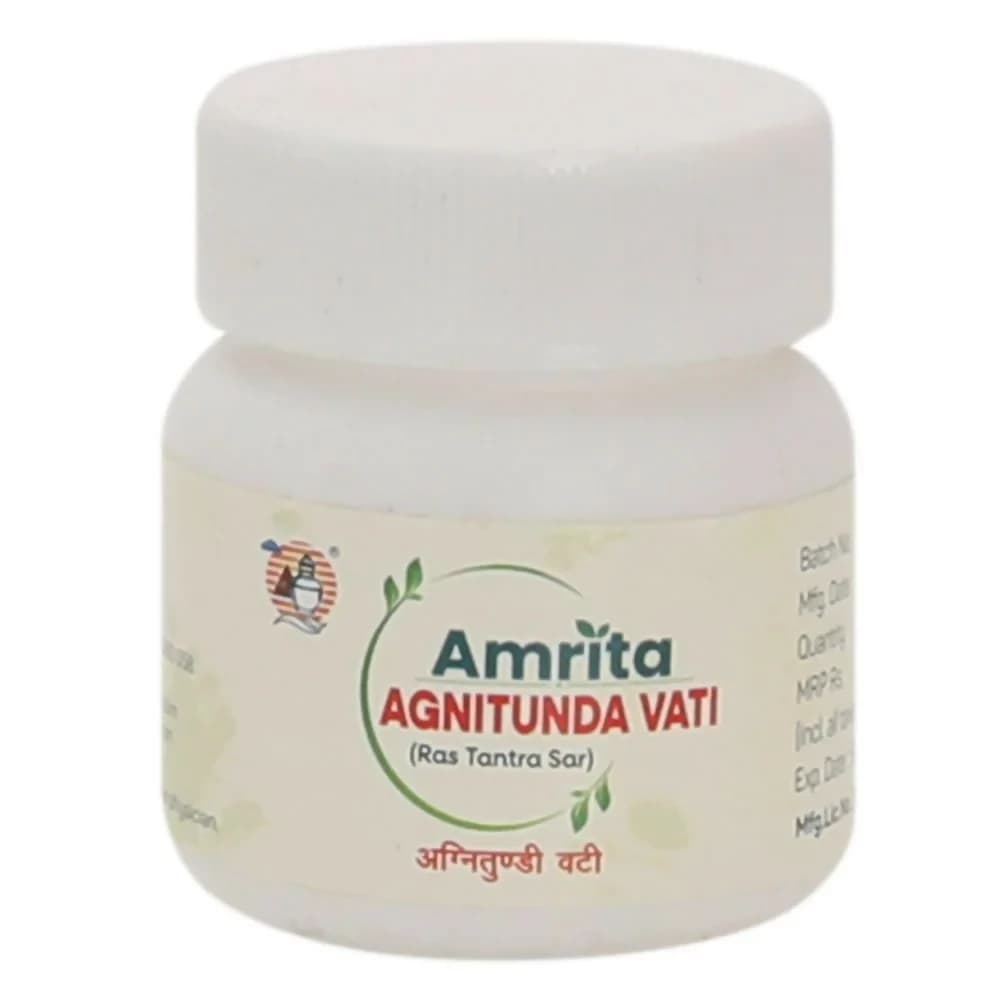 Buy Amrita Agnitunda Vati Tablets Online - OLRAA Indian Snacks