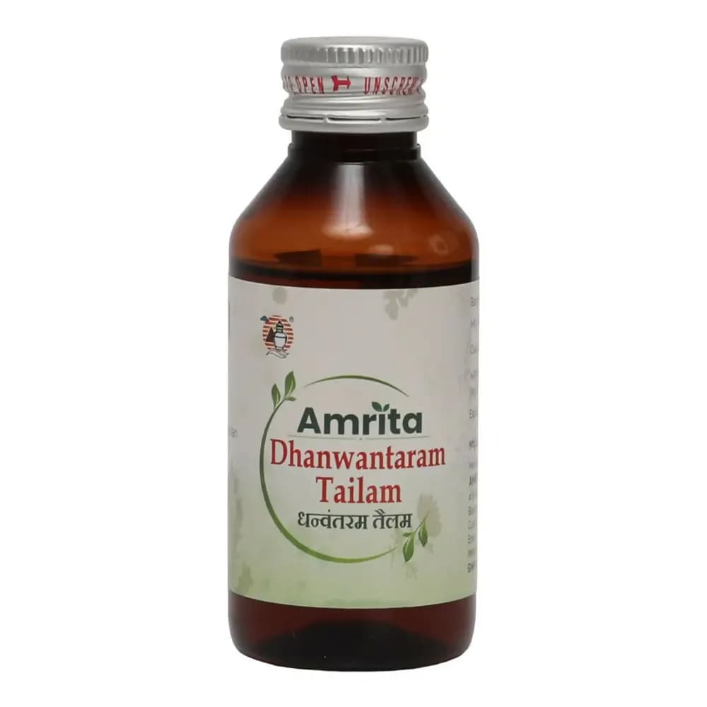 Buy Amrita Dhanwantaram Tailam  Online - OLRAA Indian Snacks