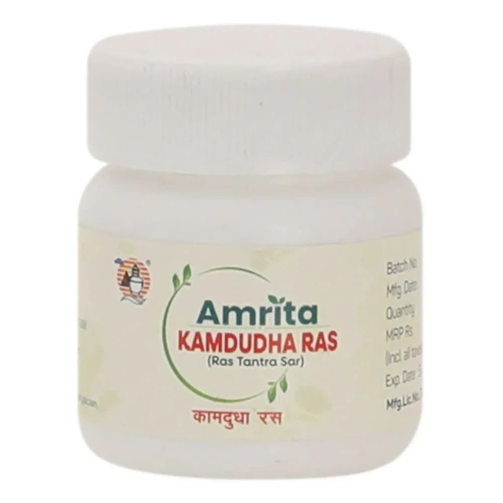 Buy Amrita Kamdudha Ras tabs Online - OLRAA Indian Snacks