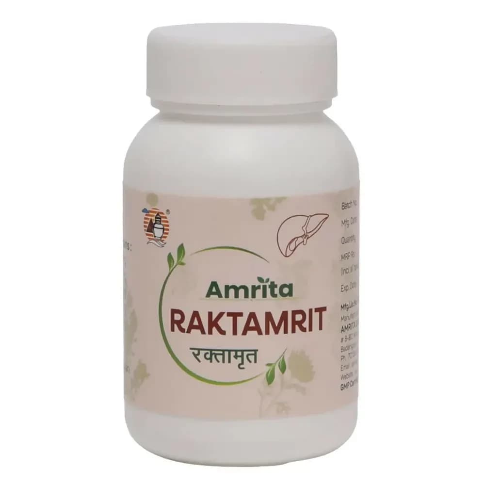 Buy Amrita Raktamrit Tablets Online - OLRAA Indian Snacks
