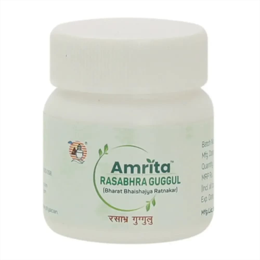 Buy Amrita Rasabhra Guggul Online - OLRAA Indian Snacks