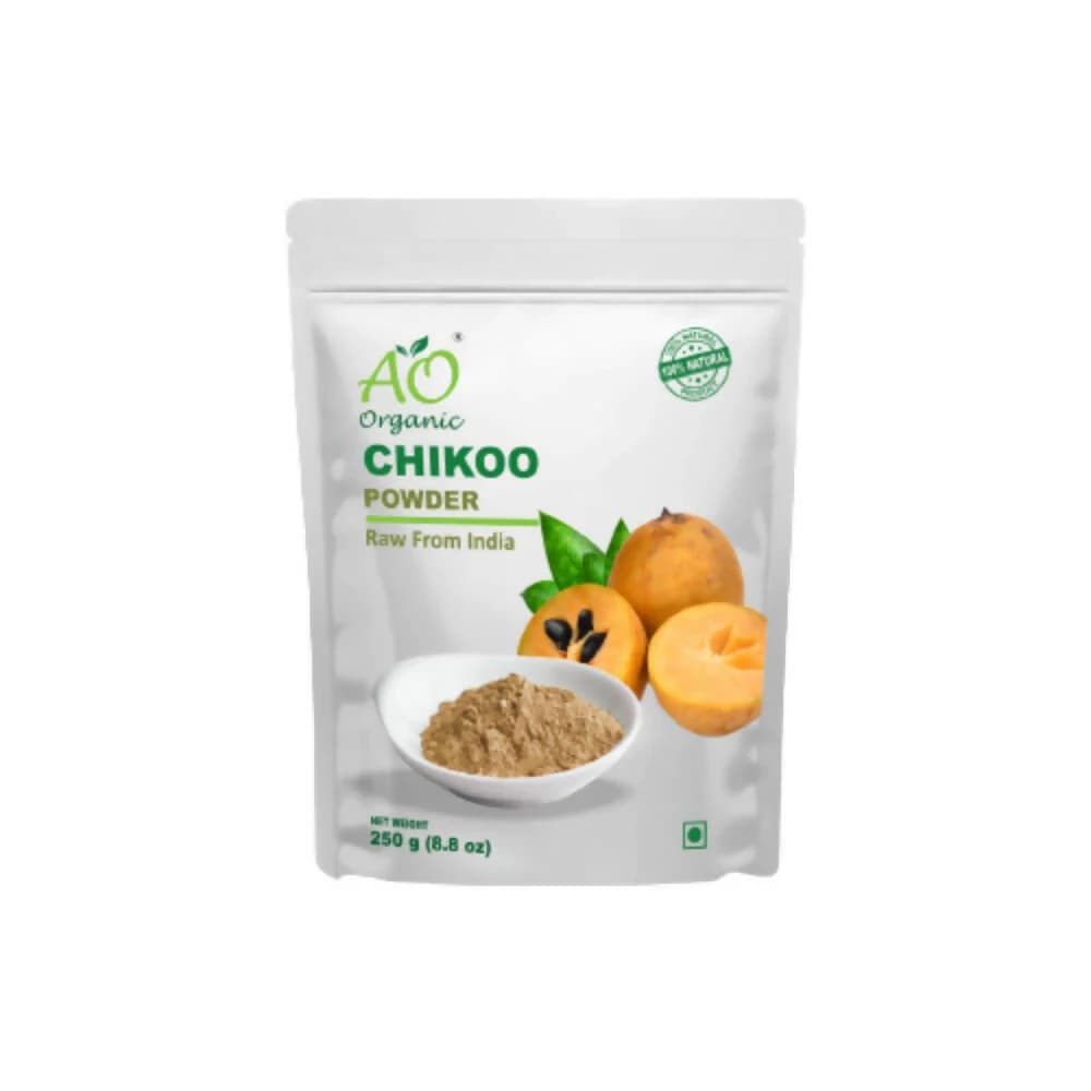 Buy AO Organic Chikoo Powder  Online - OLRAA Indian Snacks