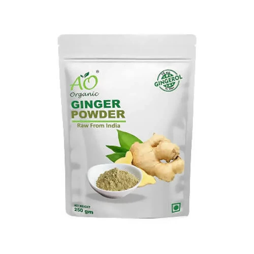 Buy AO Organic Dried Ginger Powder Online - OLRAA Indian Snacks