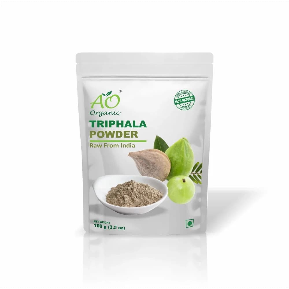Buy AO Organic Triphala Powder  Online - OLRAA Indian Snacks