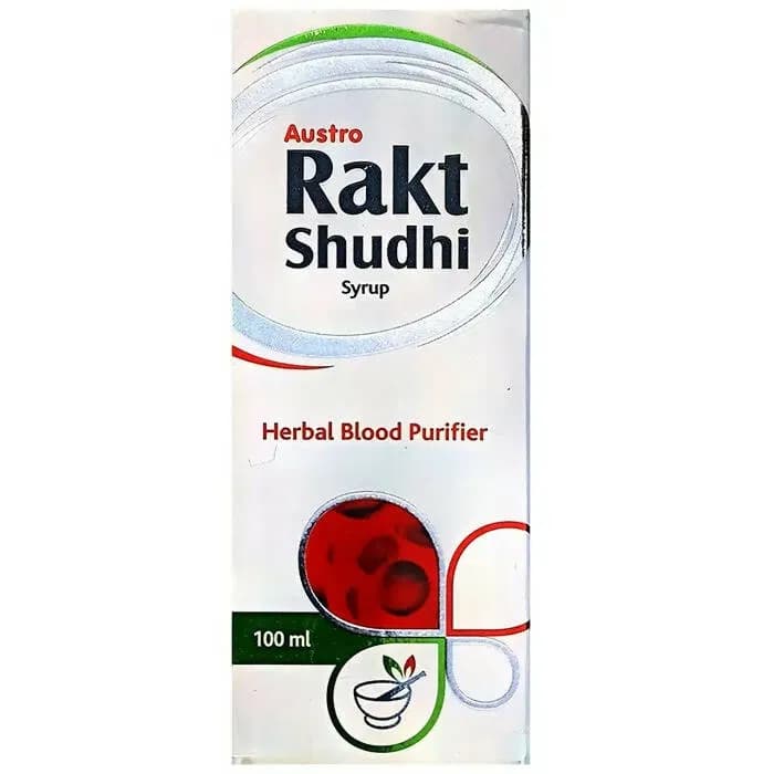 Buy Austro Rakt Shudhi Syrup Online - OLRAA Indian Snacks
