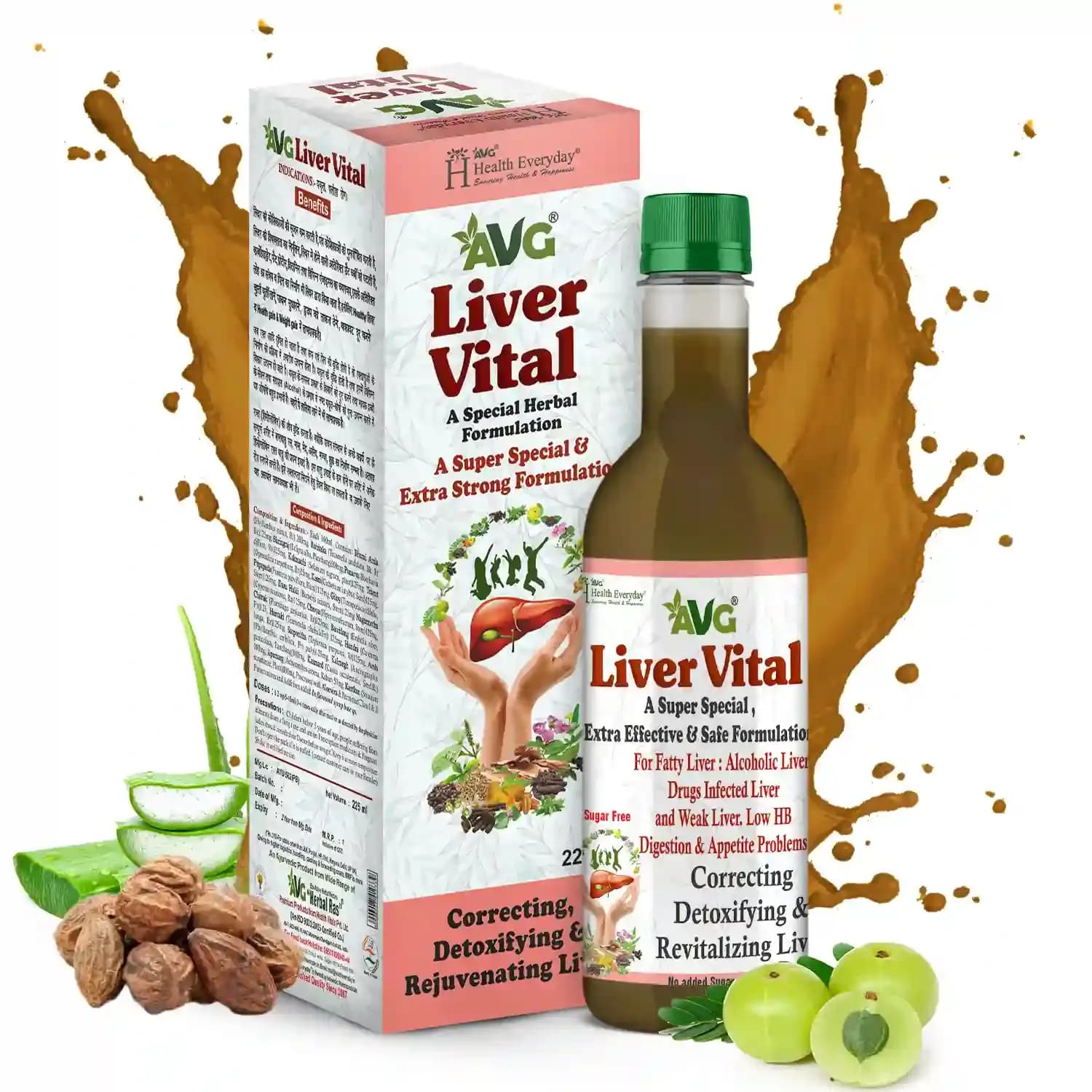 Buy AVG Health Organics Liver Vital Online - OLRAA Indian Snacks
