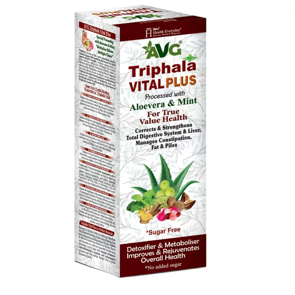 Buy AVG Triphala Vital Plus Online - OLRAA Indian Snacks