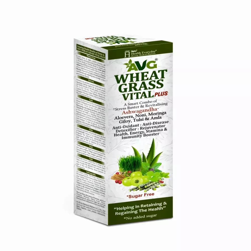 Buy AVG Wheat Grass Plus Juice Online - OLRAA Indian Snacks