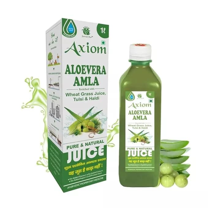 Buy Axiom Aloevera Juice Online - OLRAA Indian Snacks