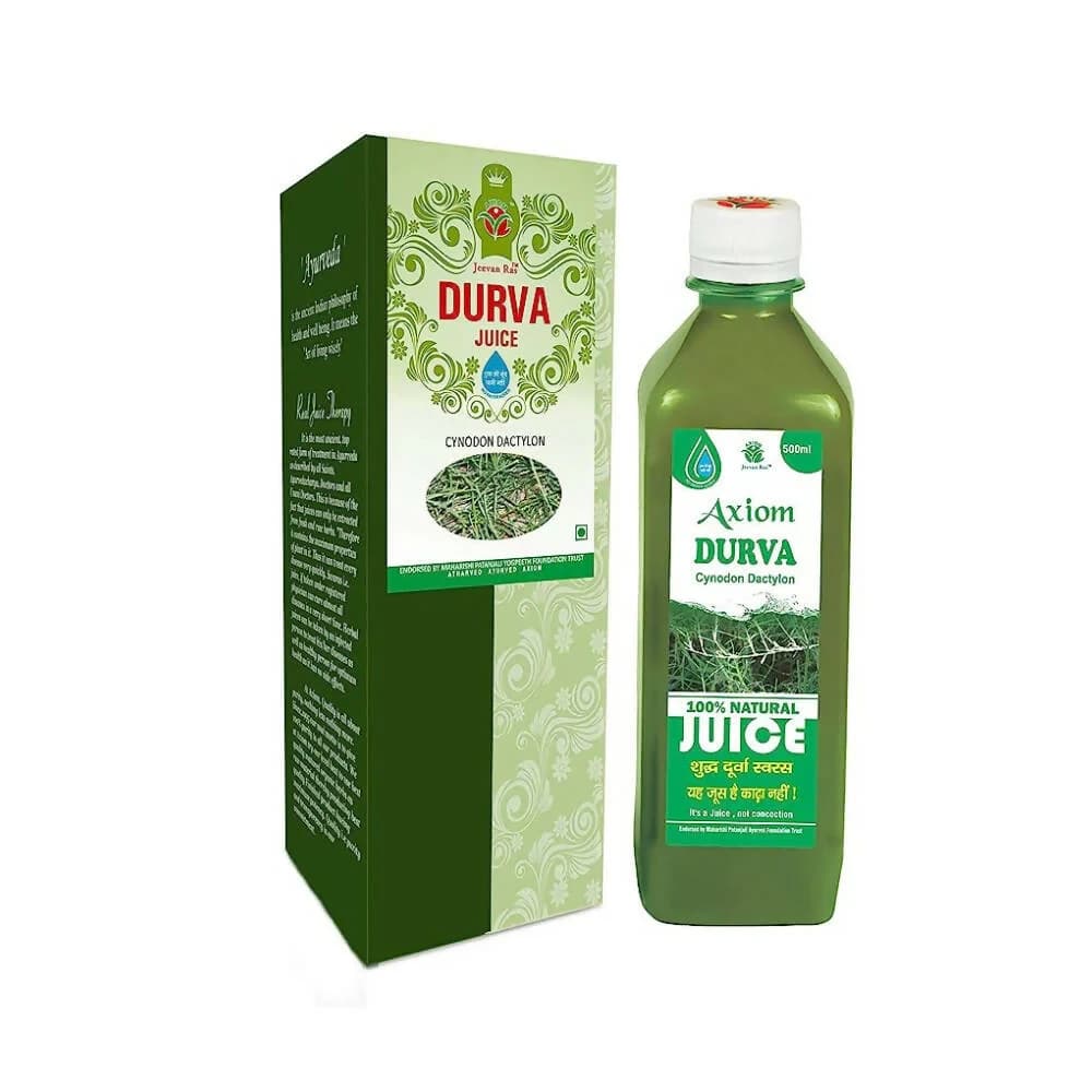 Buy Axiom Jeevan Ras Durva Herbal Juice Online - OLRAA Indian Snacks