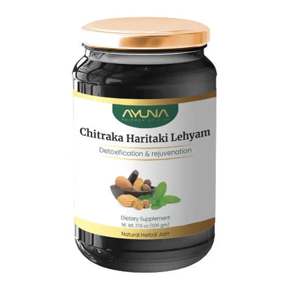 Buy Ayuna Chitraka Haritaki Lehyam Online - OLRAA Indian Snacks