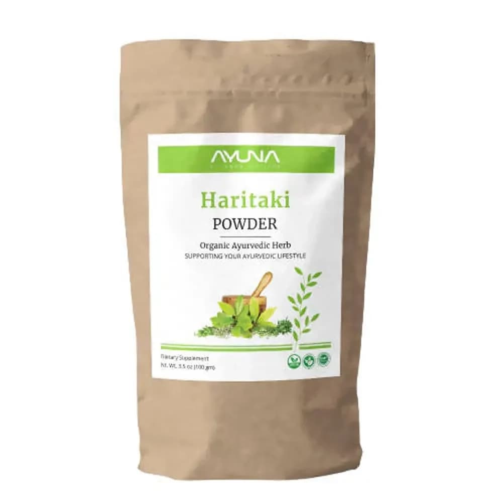 Buy Ayuna Haritaki Powder  Online - OLRAA Indian Snacks