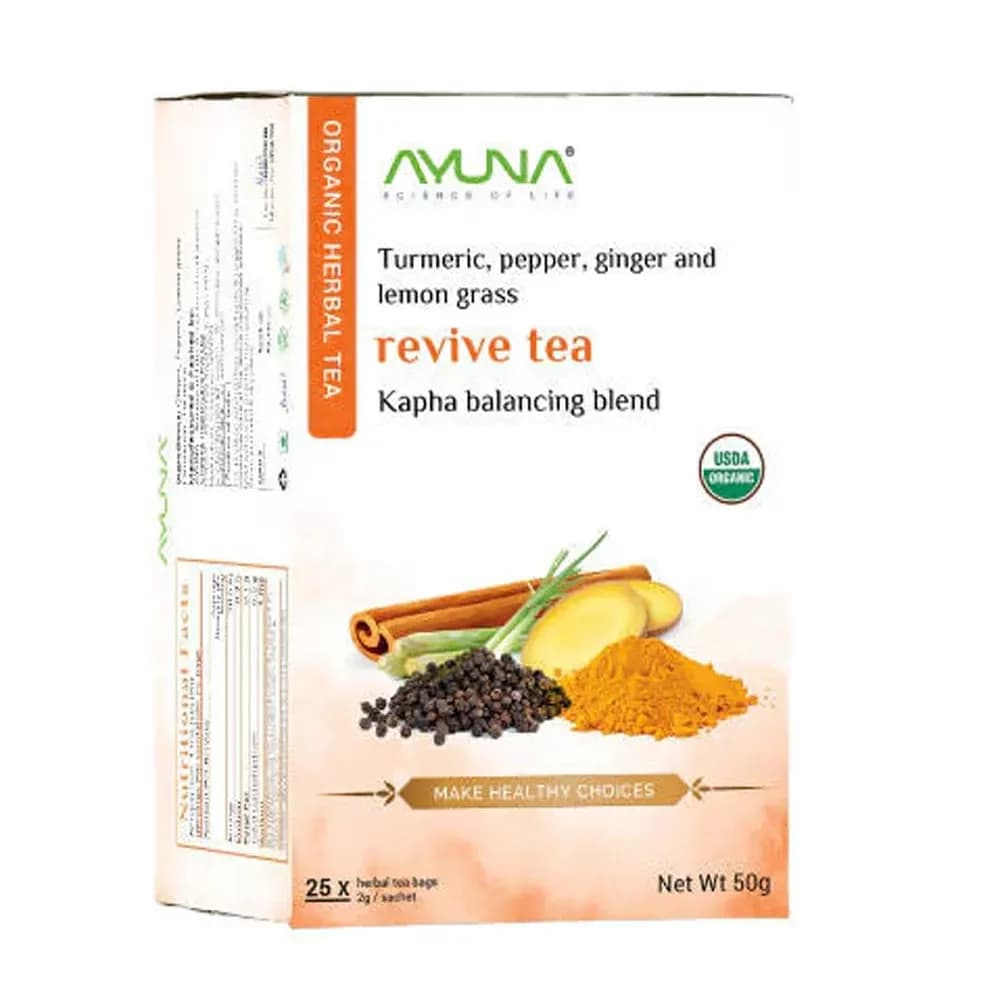 Buy Ayuna Revive Tea Online - OLRAA Indian Snacks