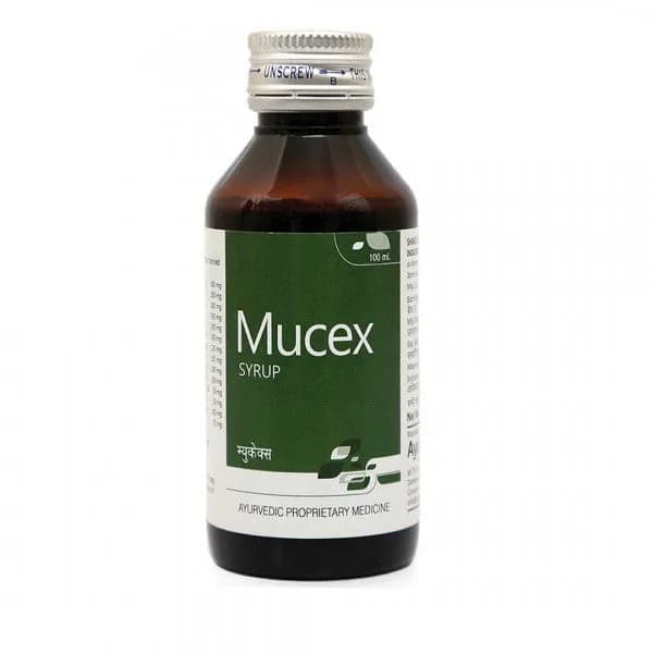 Buy Ayurchem Ayurveda Mucex Syrup Online - OLRAA Indian Snacks