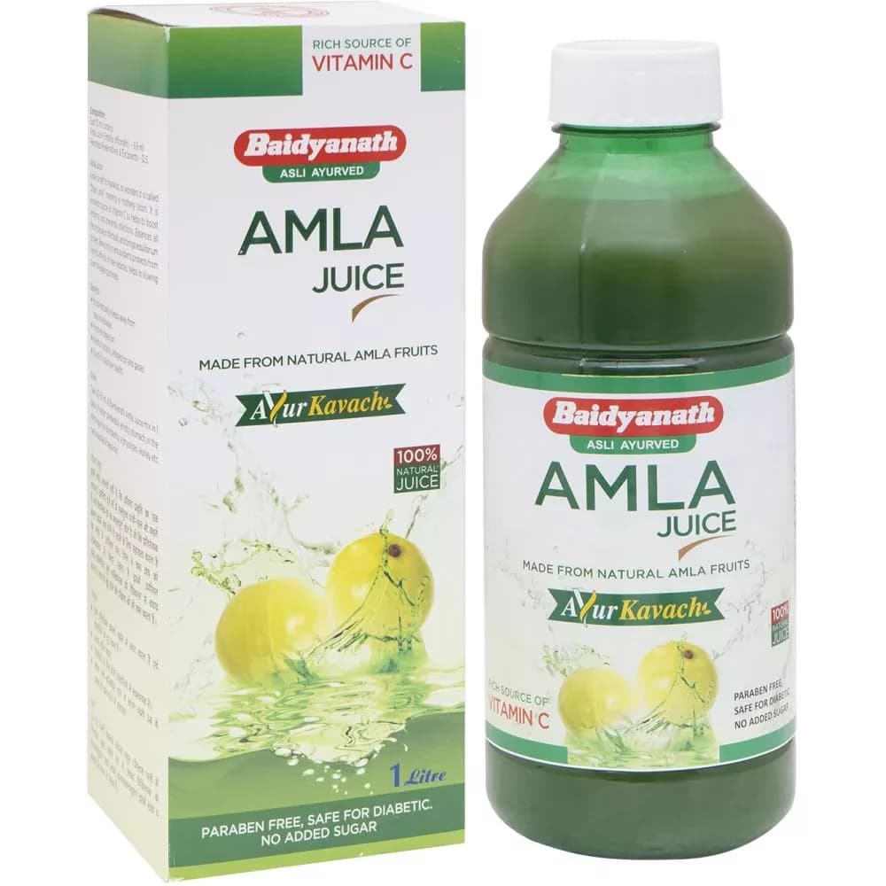 Buy Baidyanath Amla Juice Online - OLRAA Indian Snacks