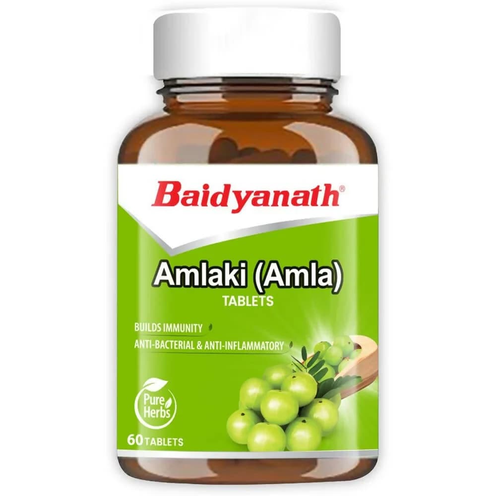Buy Baidyanath Amlaki Tablets Online - OLRAA Indian Snacks