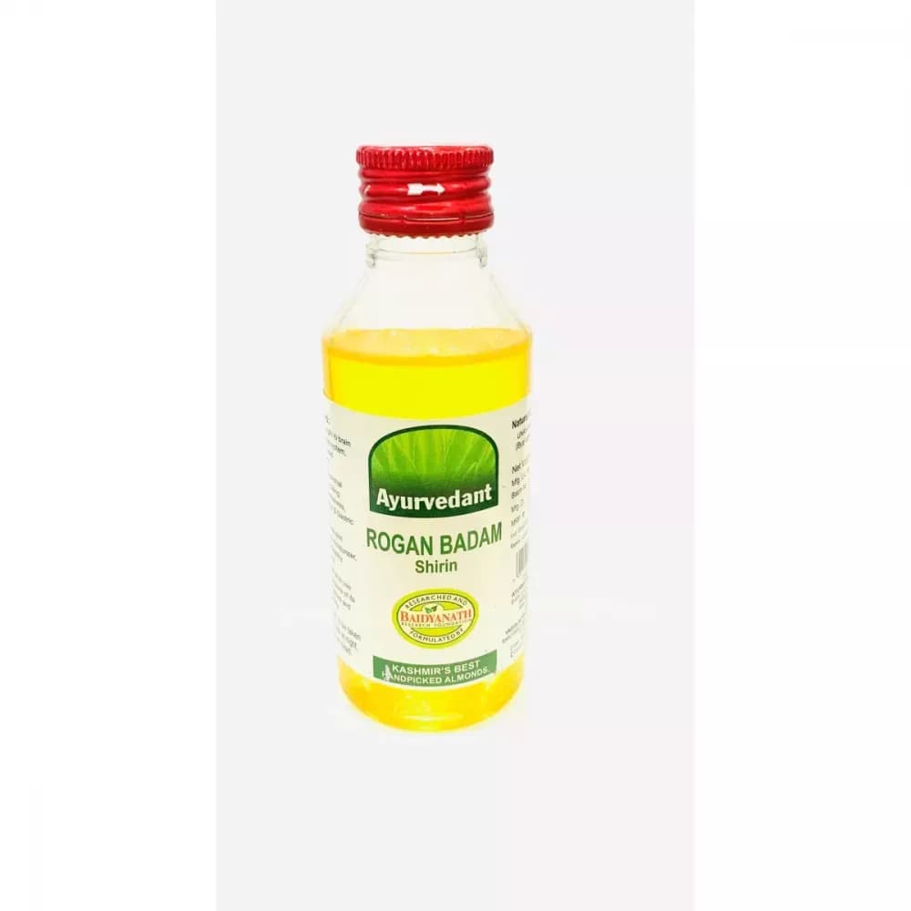Buy Baidyanath Ayurvedant Rogan Badam Oil Online - OLRAA Indian Snacks