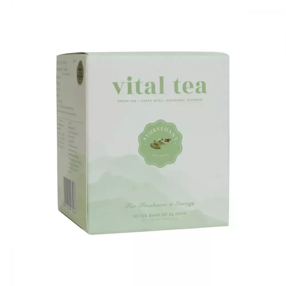 Buy Baidyanath Ayurvedant Vital Tea Online - OLRAA Indian Snacks