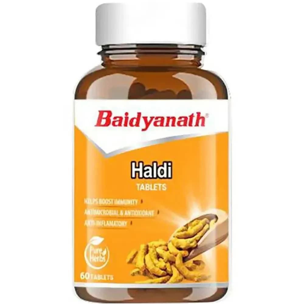Buy Baidyanath Haldi Tablets  Online - OLRAA Indian Snacks