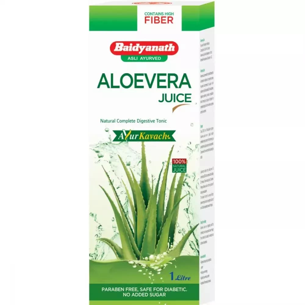Buy Baidyanath (Nagpur) Aloe Vera Juice Online - OLRAA Indian Snacks
