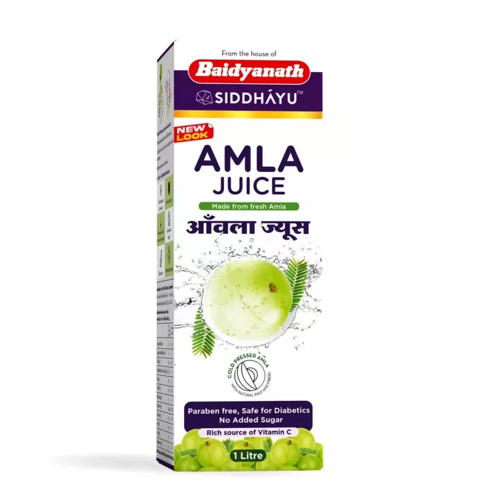 Buy Baidyanath (Nagpur) Amla Juice Online - OLRAA Indian Snacks