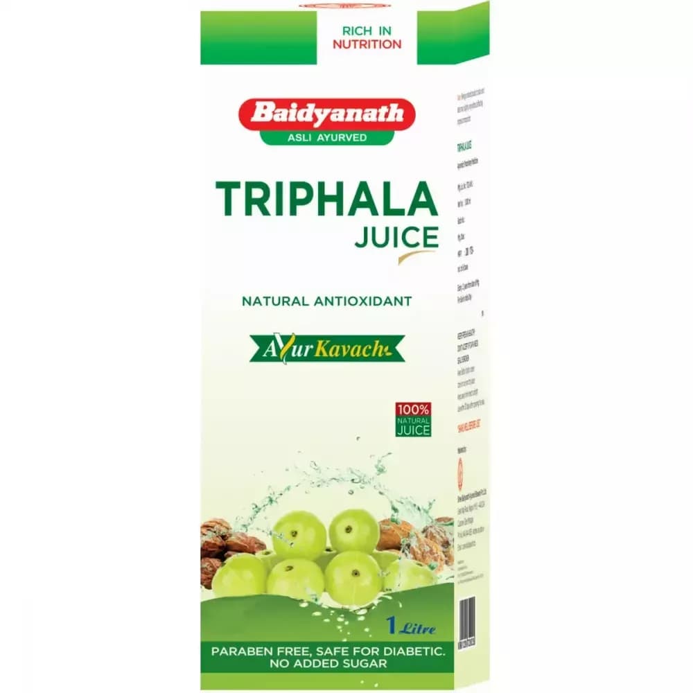 Buy Baidyanath (Nagpur) Triphala Juice Online - OLRAA Indian Snacks
